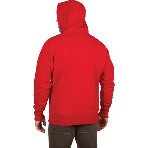 Heavy-Duty Pullover Hoodie, Men's, Small, Red Quali-T-Solutions