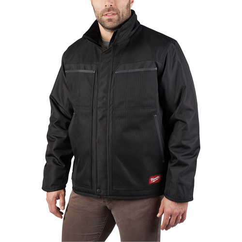 GridIron Traditional Jacket, Men's, Small, Black Quali-T-Solutions