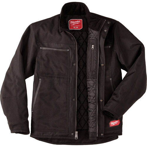 GridIron Traditional Jacket, Men's, Small, Black Quali-T-Solutions