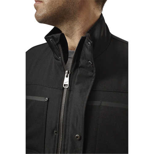 GridIron Traditional Jacket, Men's, Small, Black Quali-T-Solutions