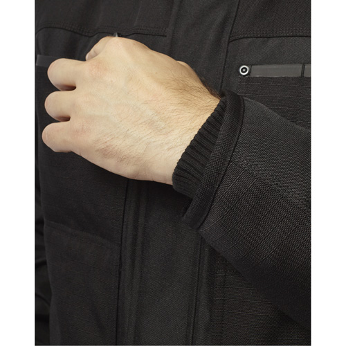 GridIron Traditional Jacket, Men's, Small, Black Quali-T-Solutions