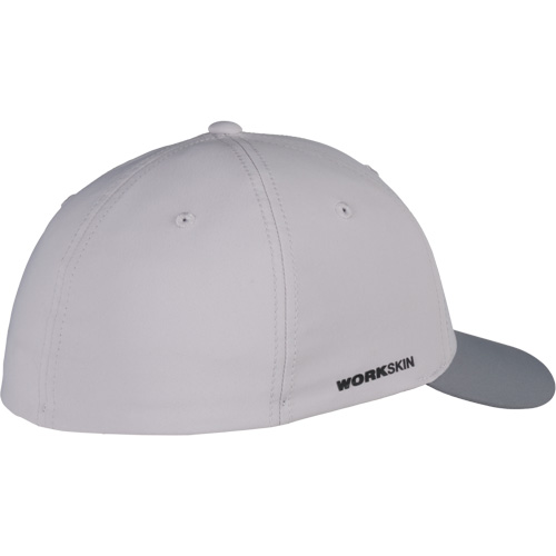 Casquette ajust&eacute;e Workskin, Gris, Poly-coton Quali-T-Solutions