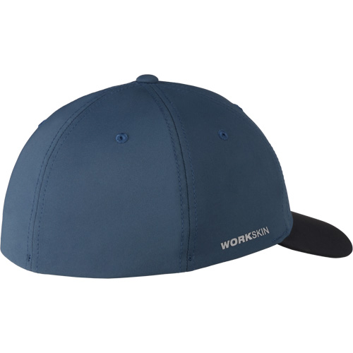 Workskin Fitted Hat, Blue, Poly-Cotton Quali-T-Solutions