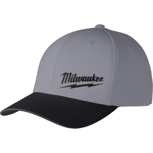 Casquette ajust&eacute;e Workskin, Gris, Poly-coton Quali-T-Solutions
