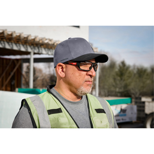 Casquette ajust&eacute;e Workskin, Gris, Poly-coton Quali-T-Solutions