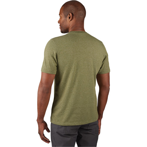 T-shirt de travail hybride, Hommes, Petit, Vert Quali-T-Solutions