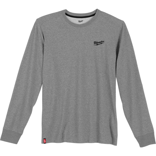 Hybrid Work Tee Shirt, Men's, Small, Grey Quali-T-Solutions