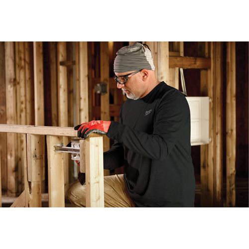 Hybrid Work Tee Shirt, Men's, Small, Black Quali-T-Solutions