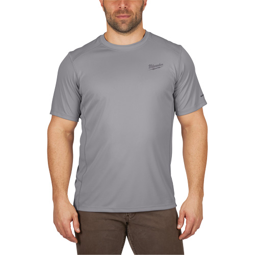 Chandail l&eacute;ger Workskin, Hommes, Petit, Gris Quali-T-Solutions