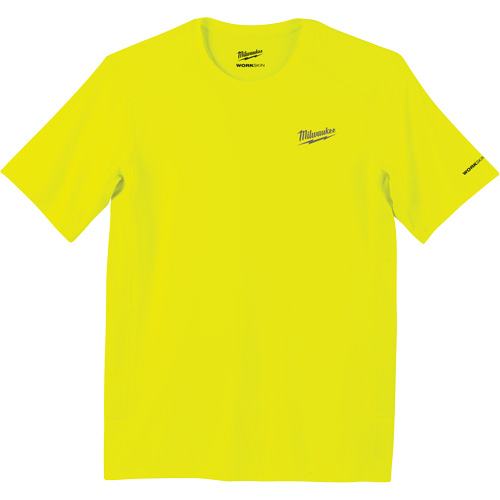 Chandail l&eacute;ger &agrave; haute visibilit&eacute; Workskin, Hommes, Petit, Jaune Quali-T-Solutions