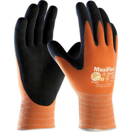 ATG MaxiFlex&reg; Active Seamless Knit Gloves, X-Small, Nitrile Coating, 15 Gauge, Lycra&reg;/Elastane Shell Quali-T-Solutions