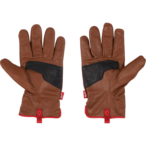 Gants en peau de ch&egrave;vre Impact, Petit, Paume en Cuir fleur Quali-T-Solutions