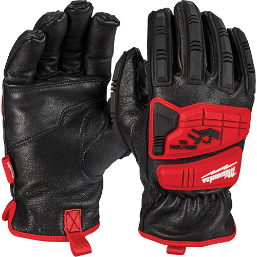 Gants en peau de ch&egrave;vre Impact, Petit, Paume en Cuir fleur Quali-T-Solutions
