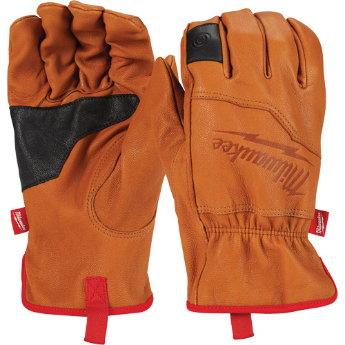 Gants en cuir, Petit, Paume en Cuir fleur de ch&egrave;vre Quali-T-Solutions