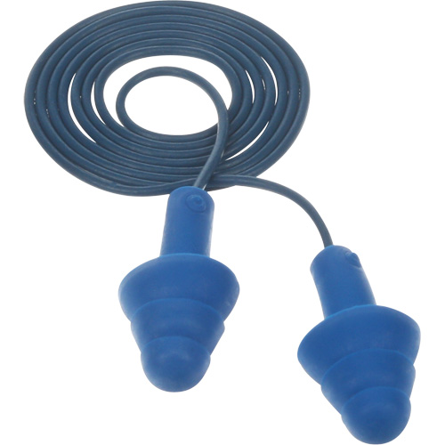 E-A-R Ultrafit Premolded Earplugs, Corded, One-Size, Bulk - Polybag, NRR 25 dB NRR dB Quali-T-Solutions