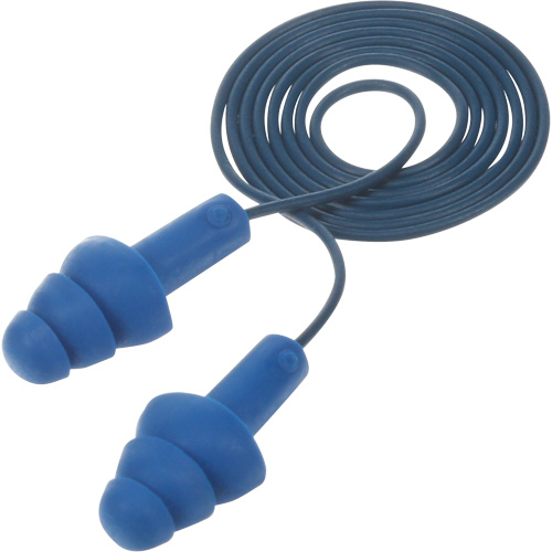 E-A-R Ultrafit Premolded Earplugs, Corded, One-Size, Bulk - Polybag, NRR 25 dB NRR dB Quali-T-Solutions