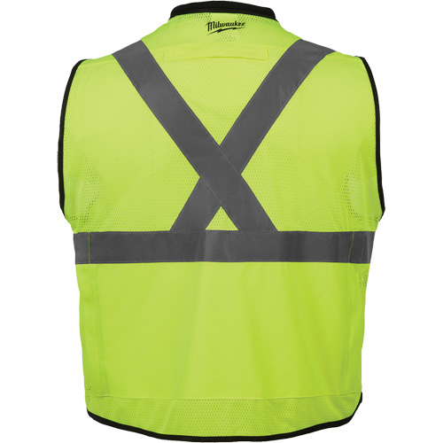 Veste de s&eacute;curit&eacute; haute performance, Jaune lime haute visibilit&eacute;, Grand/T-Grand Quali-T-Solutions