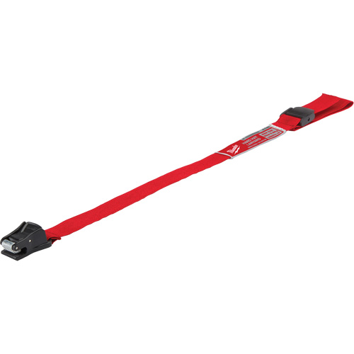 Longe pour casque de s&eacute;curit&eacute;, Longueur fixe, Attache/boucle Quali-T-Solutions