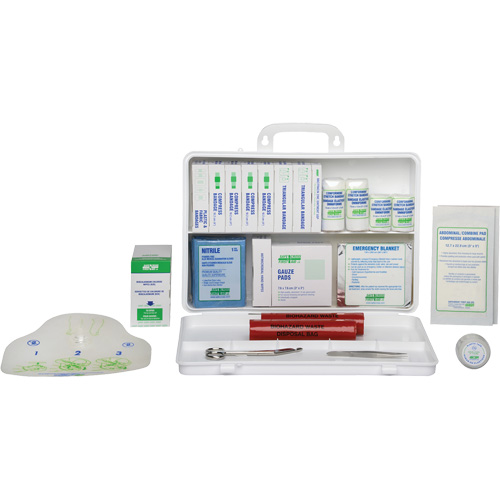 Basic First Aid Kit, Meets CSA Z1220-17 Type 2 Low-Risk Environment, Medium (26-50 Workers) Quali-T-Solutions
