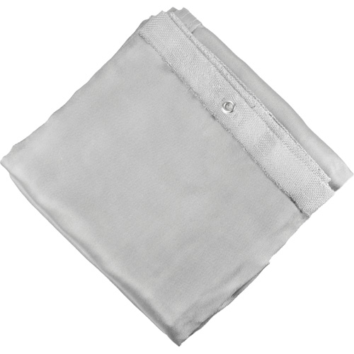 Silica Cloth Fiberglass Blanket, 6' W x 6' L, Rated Up To 1800 °F Quali-T-Solutions