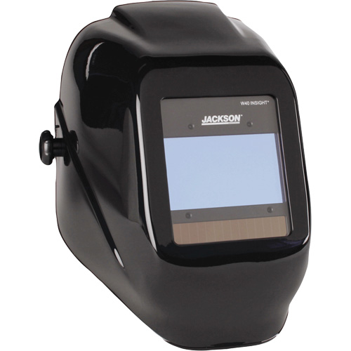 Insight Digital Variable ADF Welding Helmet, 2.36" L x 3.94" W View Area, 9 - 13 Shade Range, Black Quali-T-Solutions