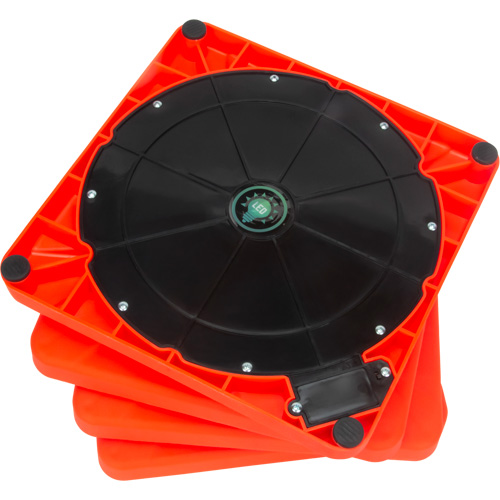 Collapsible Traffic Cone, 28" H, Orange Quali-T-Solutions