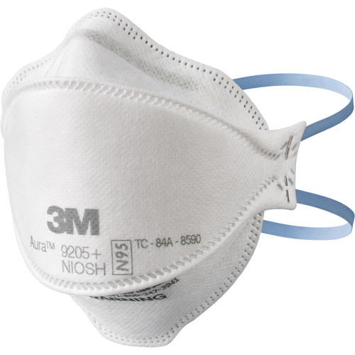 Respirateur contre les particules Aura, N95, Certifi&eacute; NIOSH, Profil bas/Taille unique Quali-T-Solutions
