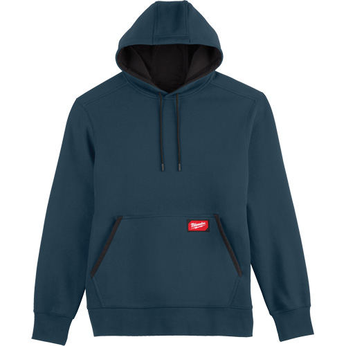 Midweight Pullover Hoodie, Men's, Small, Blue Quali-T-Solutions