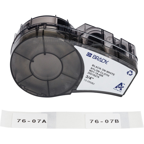 Aggressive Adhesive Multi-Purpose Labels with Ribbon, Black Quali-T-Solutions