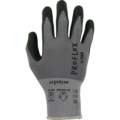 ProFlex 7000 Coated Gloves, Size Small, 15 Gauge, Foam Nitrile Coated, Nylon/Spandex Shell, ASTM ANSI Level A1/EN 388 Level 1/EN 388 Level A Quali-T-Solutions