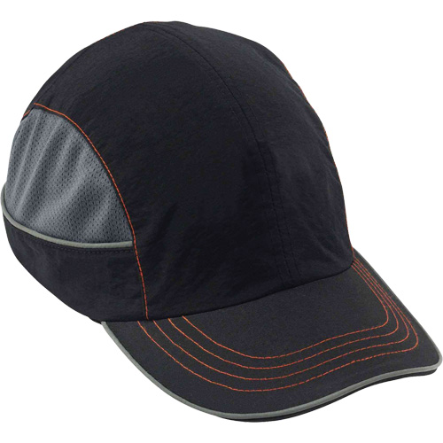 Skullerz 8950XL Bump Cap with Long Brim, Black Quali-T-Solutions