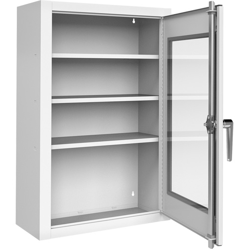 Lockable Medicine Cabinet with Plexiglas Door Quali-T-Solutions