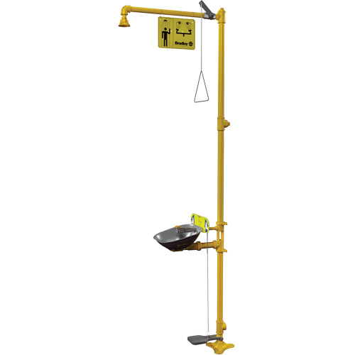Poste de douche oculaire & douche de s&eacute;curit&eacute; Halo Quali-T-Solutions