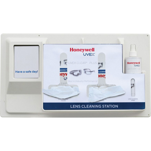Uvex Clear&reg; Plus Permanent Lens Cleaning Station, Cardboard, 30" L x 4" D x 14" H Quali-T-Solutions