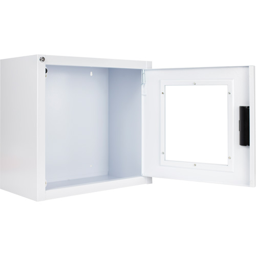 Grande armoire standard pour DEA avec alarme, Zoll AED Plus/Zoll AED 3/Cardio-Science/Physio-Control Pour, Non m&eacute;dical Quali-T-Solutions
