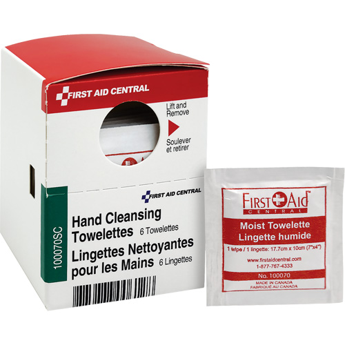 Recharge de lingettes nettoyantes SmartCompliance, Serviette, Nettoyage des mains Quali-T-Solutions