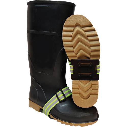 Icetred Mid-Sole Traction Device with Non-Defined Heel, Rubber/Tungsten Carbide, Stud Traction, One Size Quali-T-Solutions