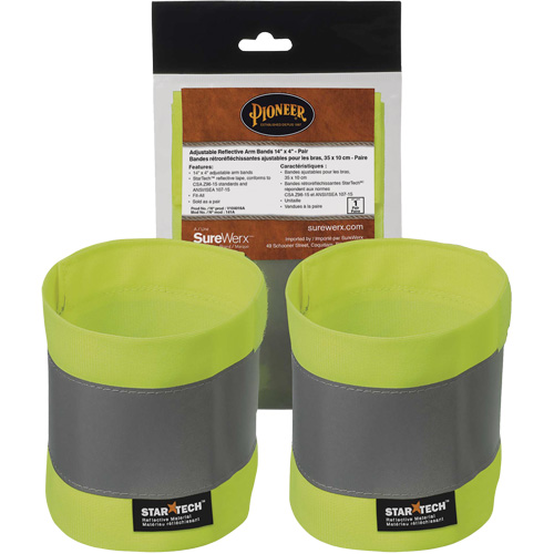 141A High-Visibility Adjustable Armbands Quali-T-Solutions