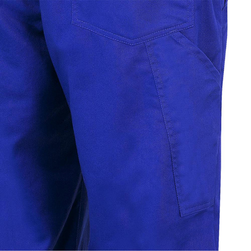 7779 Combinaison ignifuge r&eacute;sistant aux arcs &eacute;lectriques FR-Tech 88/12, Taille 36, Bleu royal Quali-T-Solutions