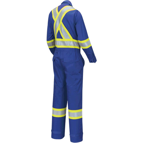 7704W FR-Tech&reg; Women's FR/Arc-Rated Coveralls, Size X-Small, Royal Blue, 10 cal/cm² Quali-T-Solutions