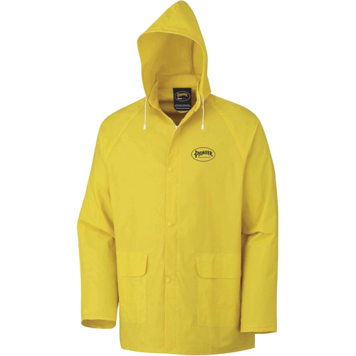 577J Veste imperm&eacute;able, Polyester/PVC, Petit, Jaune Quali-T-Solutions