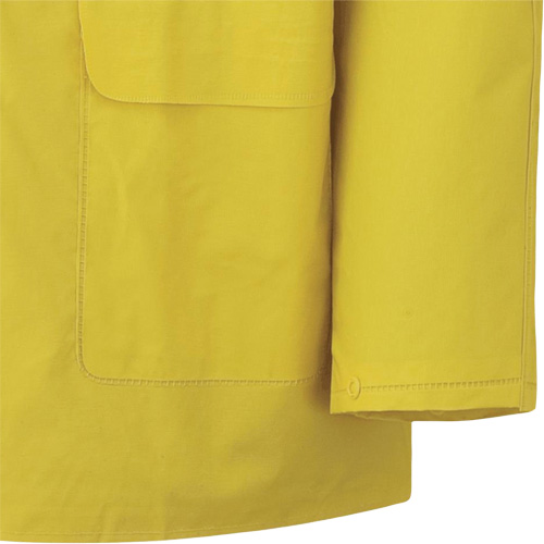 577J Veste imperm&eacute;able, Polyester/PVC, Petit, Jaune Quali-T-Solutions