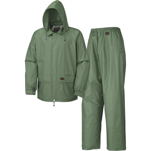583 V&ecirc;tements imperm&eacute;ables, Polyester/PVC, Petit, Vert Quali-T-Solutions