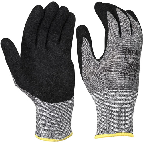 5362 Gants r&eacute;sistant &agrave; la coupe, Taille Petit, Calibre 13, Rev&ecirc;tement Mousse de nitrile, ASTM ANSI niveau A7 Quali-T-Solutions