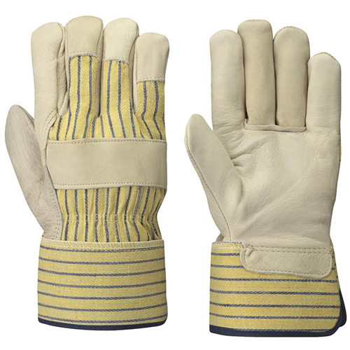 536 Gants d'ajusteur, Taille unique, Paume en Cuir fleur de vache Quali-T-Solutions