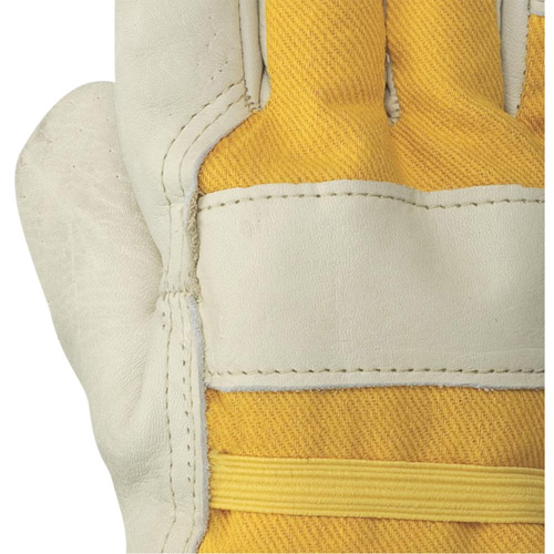 537FLRF Gants d'appareilleur isol&eacute;s, Taille unique, Paume en Cuir fleur de vache, Doublure en Boa Quali-T-Solutions