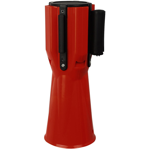 2308 Traffic Cone Topper with 10' Barricade Tape Quali-T-Solutions