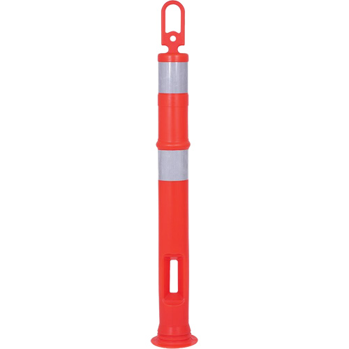 192 Poteau haute visibilit&eacute; &agrave; boucle, Orange Quali-T-Solutions
