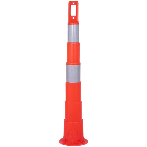 2319 Poteau d&eacute;lin&eacute;ateur empilable, Orange Quali-T-Solutions