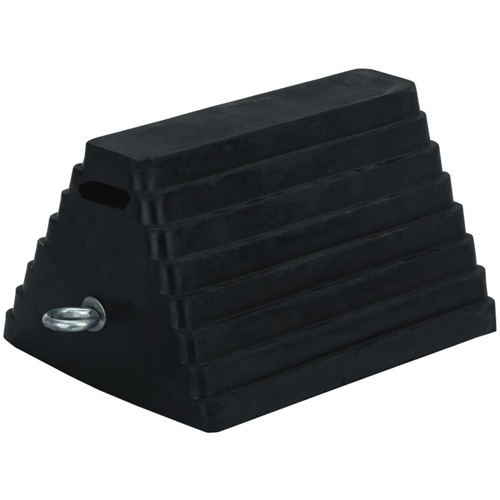 298 Cale de roue double face, 6" x 8", Noir Quali-T-Solutions